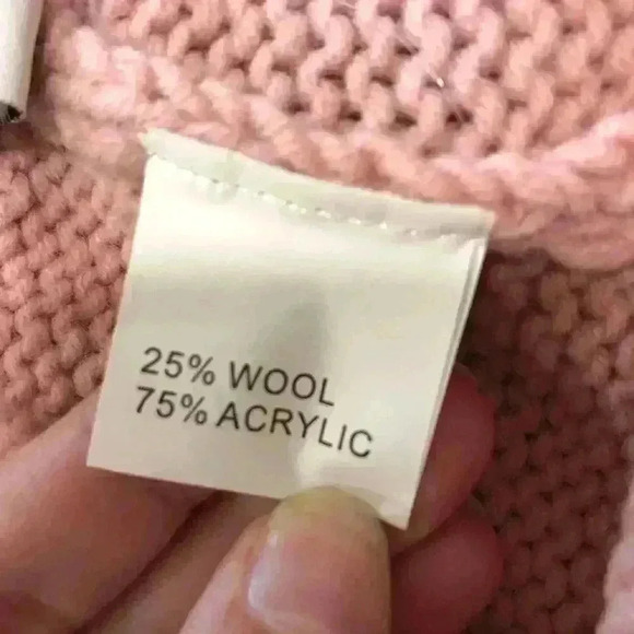 Princess Polly Temptations Bubble Gum Pink Wool Blend Knit Shorts Sz L/XL - Picture 6 of 9